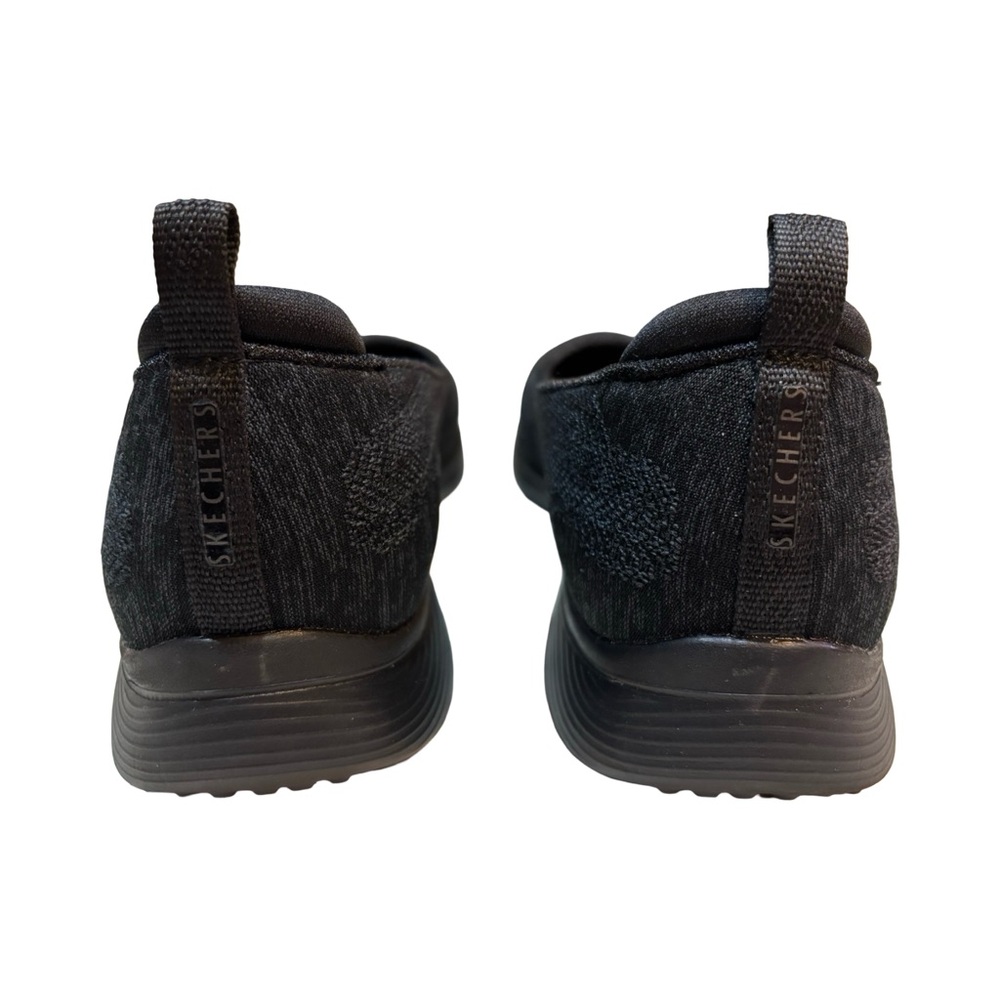 Skechers Air-Cooled Memory Foam Flat Shoes Black BBK –‎ Size 8.5 - Picture 6 of 12